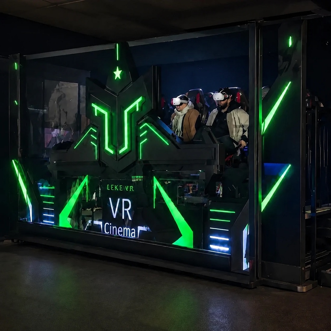  سینما 5 بعدی vr لئوتک 